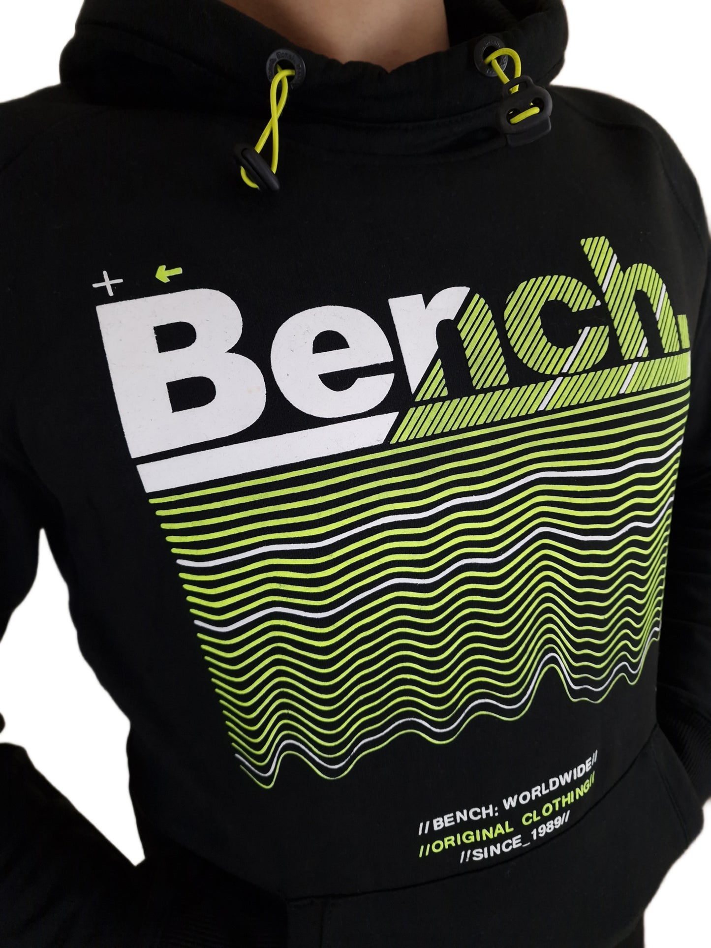 Men's Bench Pullover Hoodie - Black