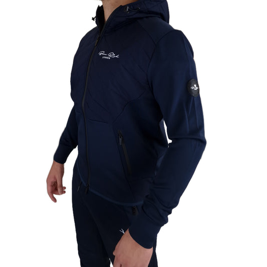 Men's Born Rich Jacket Panel Hoodie