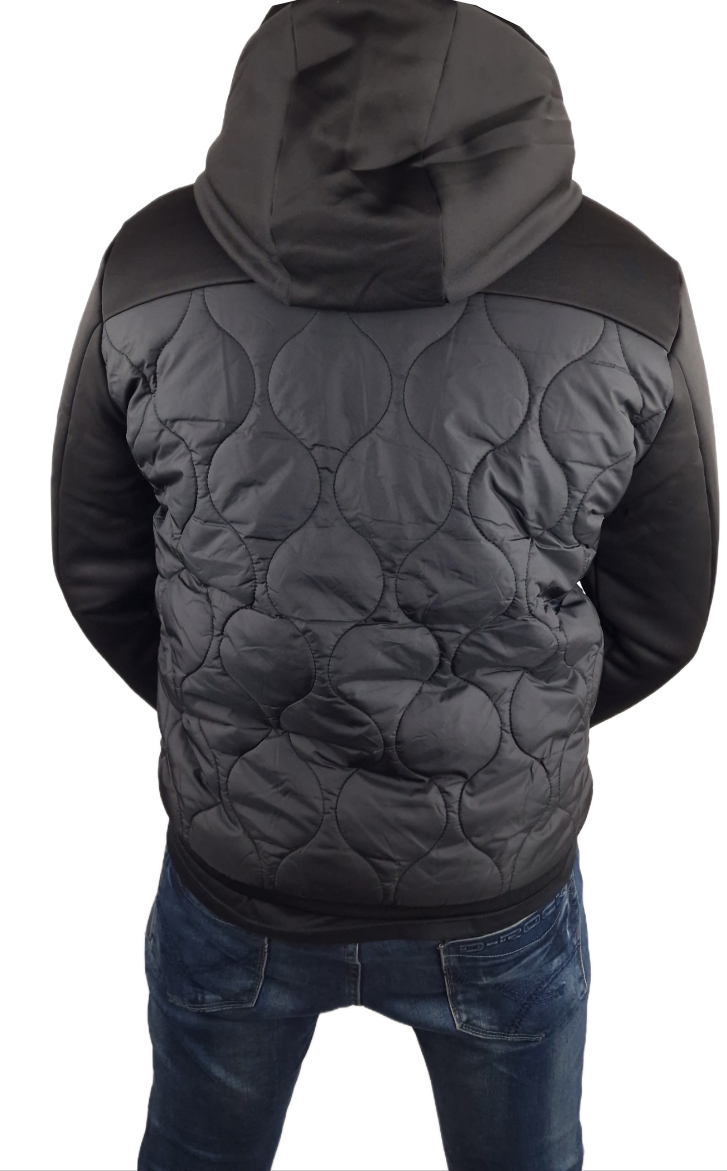 Men's D-Rock Hooded Sculpted Jacket