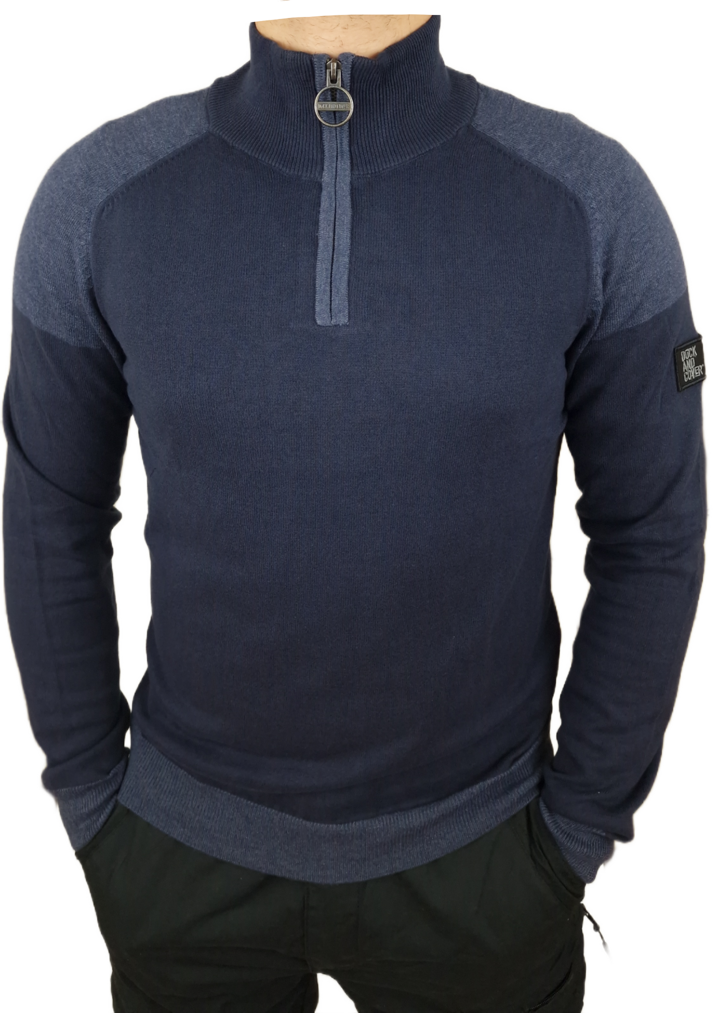 Men's Duck & Cover Deltas Knit Navy