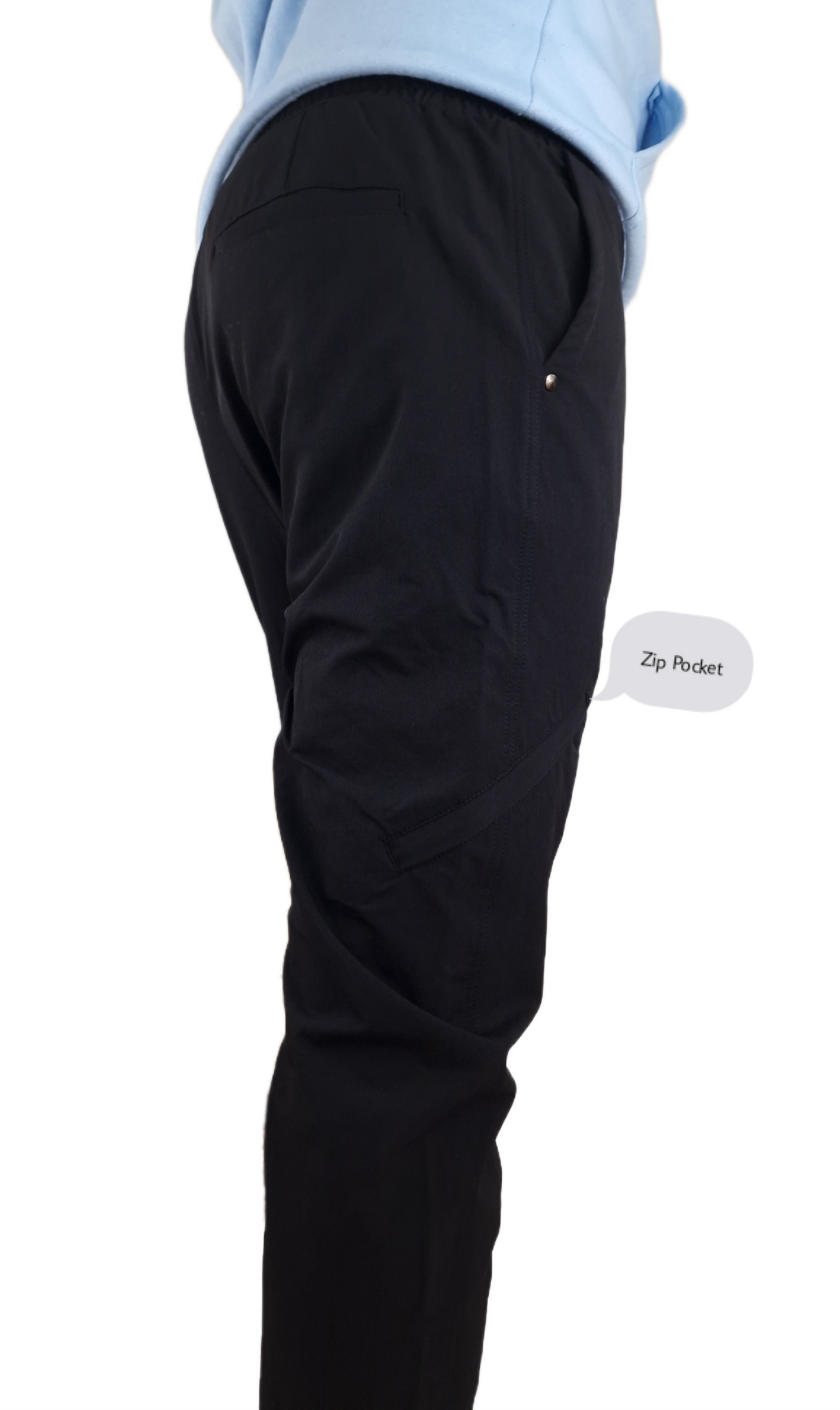 Men's D-Rock Humbert Stretch Cargo Pants Black