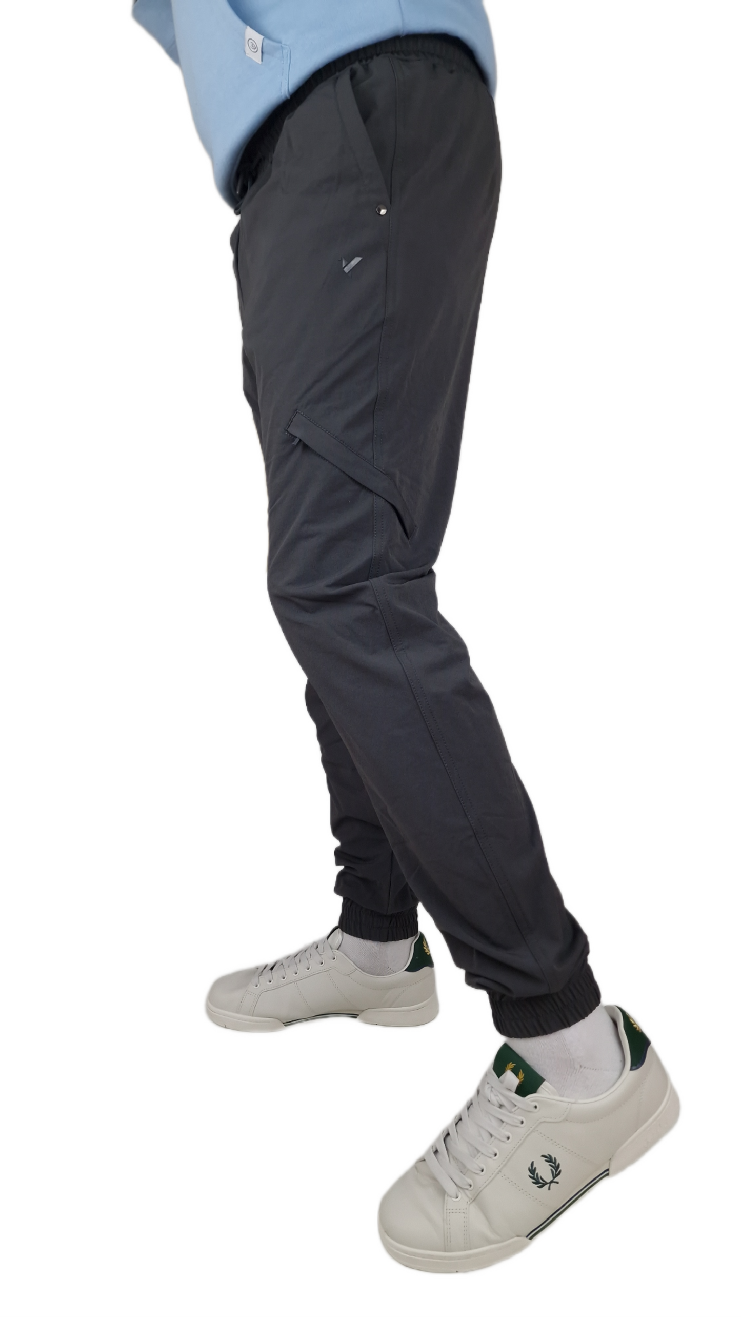 Men's D-Rock Humbert Stretch Cargo Pants Dark Grey