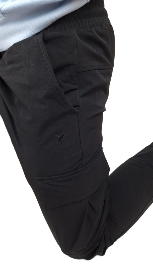 Men's D-Rock Stretch Ewart Cargo Pants Black