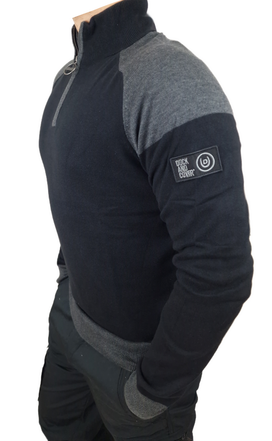 Men's Duck & Cover Deltas Knit Black