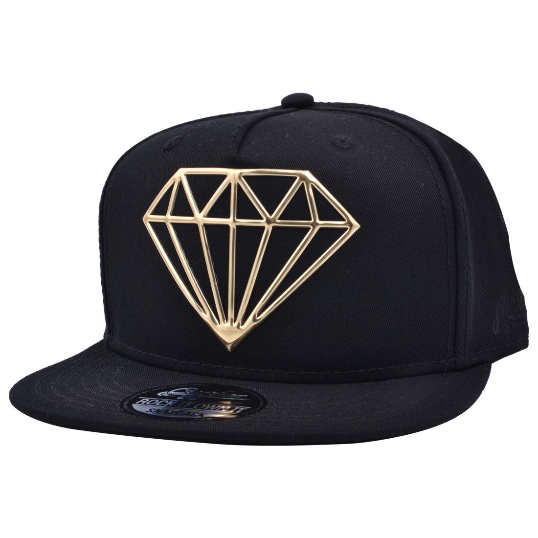 CARBON212 HOTPRESS DIAMOND SNAPBACK – GOLD