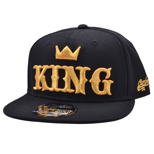 Carbon212 King Snapback Cap - Gold