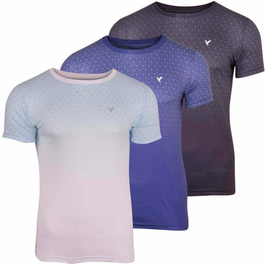 D-Rock 3D Geometric Print Summer T-Shirt Lightweight