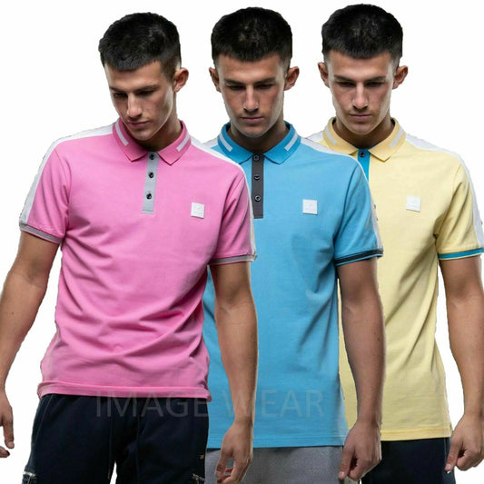 Men's D-Rock Premium Stretch Cotton Pique Polo Shirt