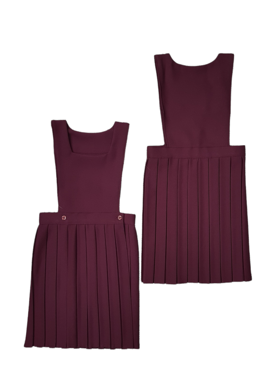 Maroon school hot sale pinafore