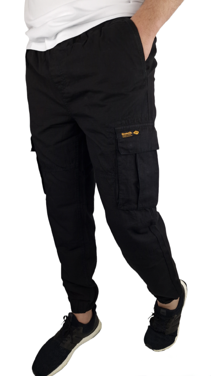 Bench Cargo Ripstop Pants BLACK