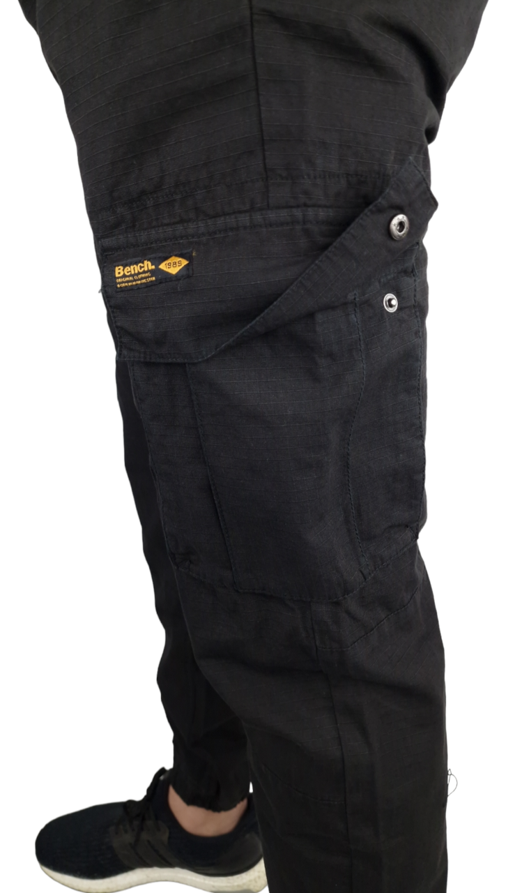 Bench Cargo Ripstop Pants BLACK