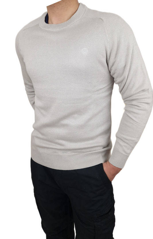 Men's Duck and Cover Mowab Knit Grey Marl