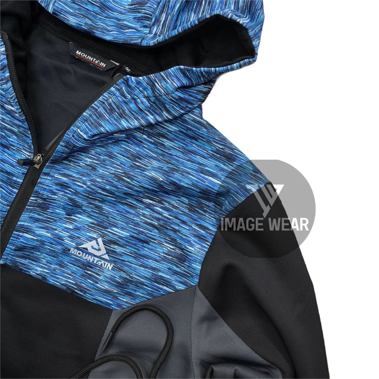 Men's Mountain Poly Scuba Material Tracksuit - Slim Fit | Open Hem with Ankle Zips