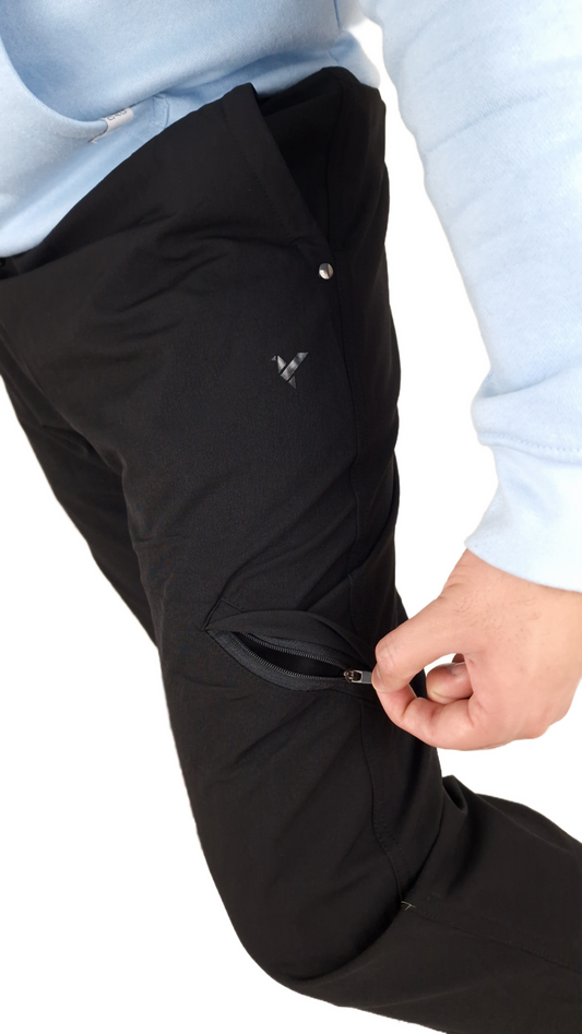 Men's D-Rock Humbert Stretch Cargo Pants Black