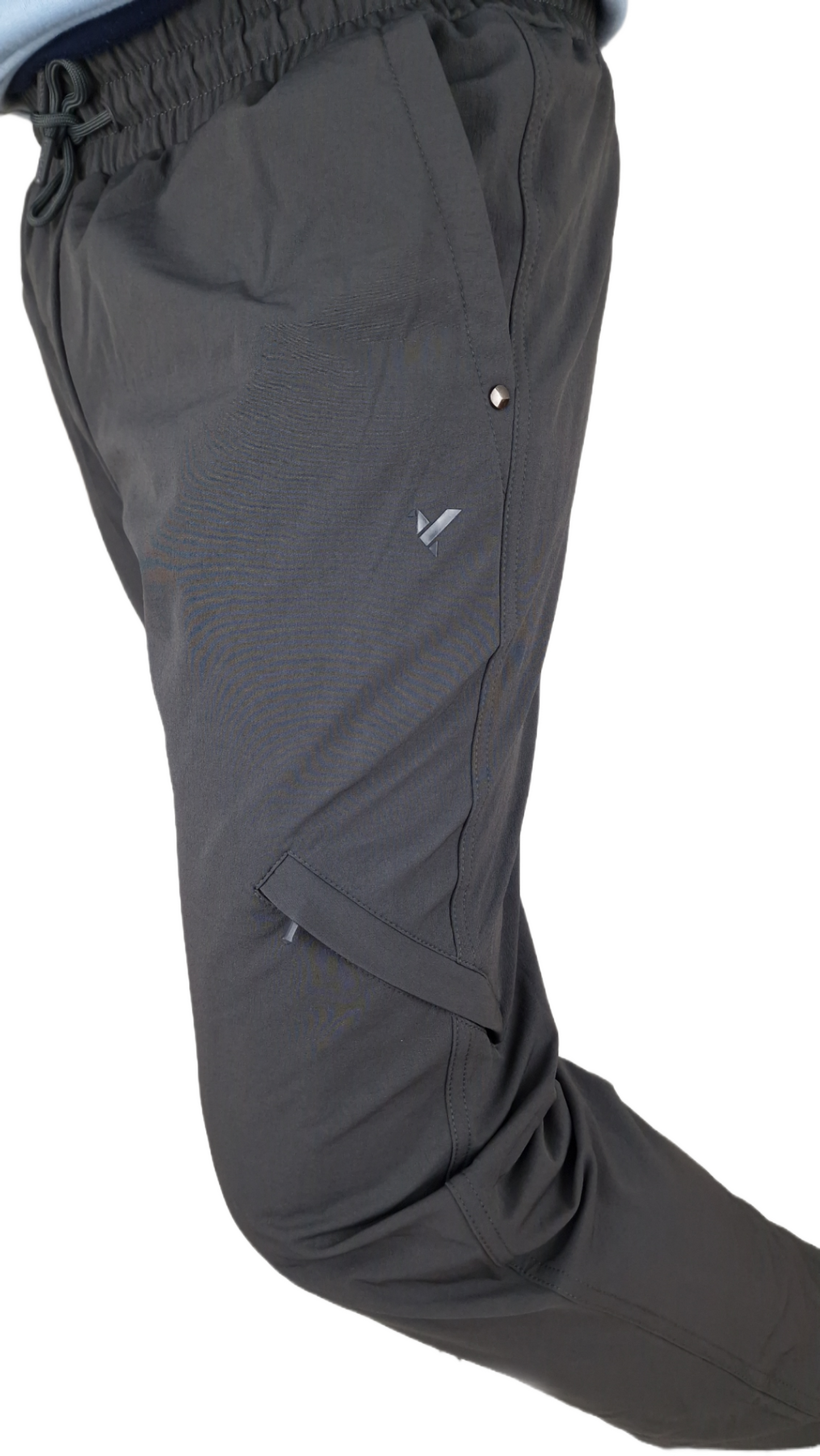 Men's D-Rock Humbert Stretch Cargo Pants Dark Grey