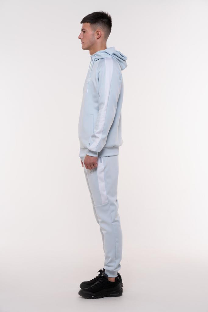 Mens MX360 FINCH Cut And Sew Tracksuit Sky/White