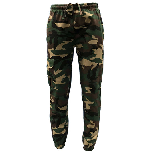 Men's Game  Army Camouflage Jogging Bottoms Camo Jogger