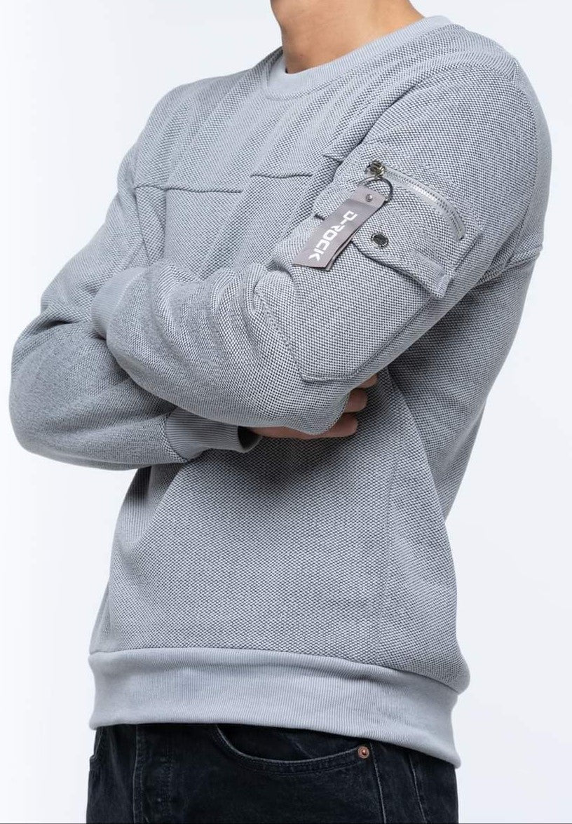 Men's D-Rock Tane sweatshirt Textured Fabric