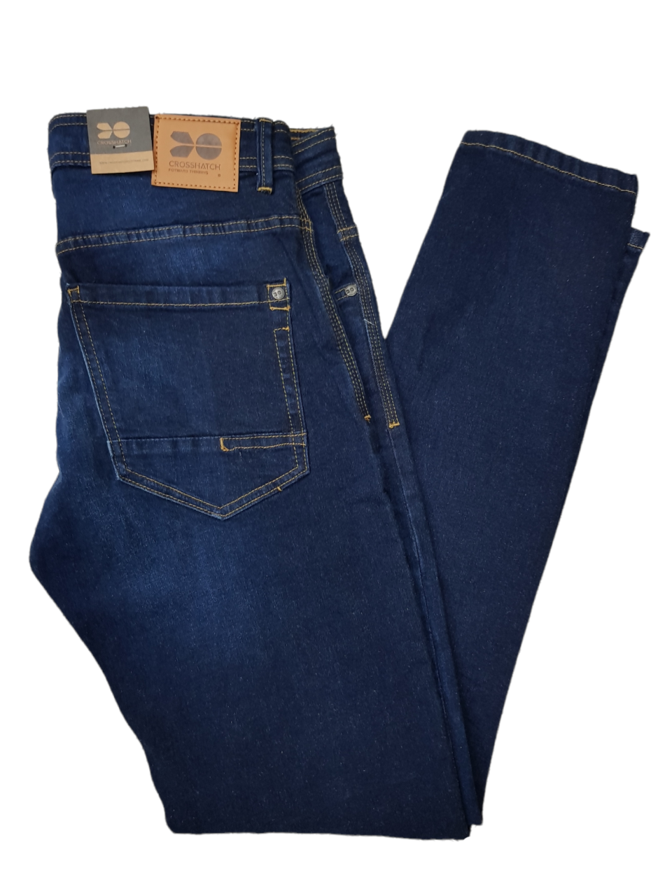 Crosshatch Mens Buraca Slim Fit Jeans