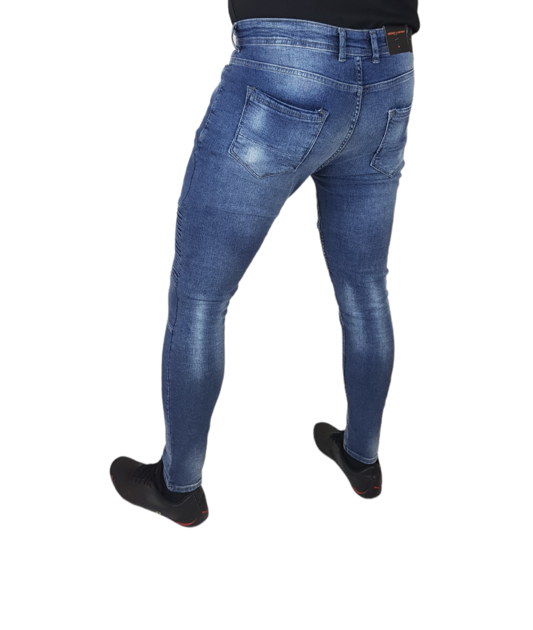 Men's Biker Skinny Fit Jeans